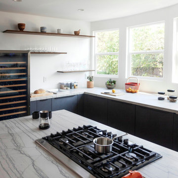 Busy Professionals Bring Texture, Joy, and Order to Their New Kitchen