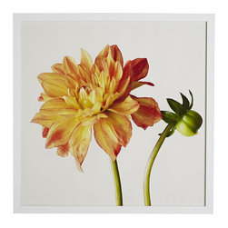ORANGE MUM WALL ART - NEW - Artwork