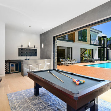 A custom home in Tarzana