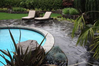 Surrey Poolscape Makeover before and after photos