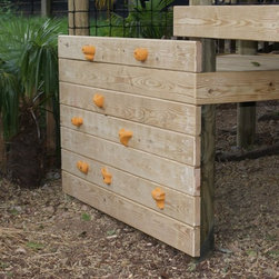 Climbing Walls for treehouses, adventures, fun and gardens - Garden Playhouses