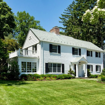 White Brick Colonial