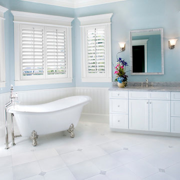 Moisture Resistant Window Treatments- Bathroom Interior Shutters