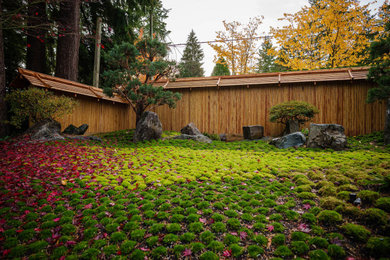 Design ideas for a large asian landscaping in Vancouver.