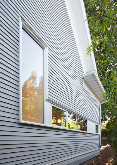 Transitional Exterior by SHED Architecture & Design