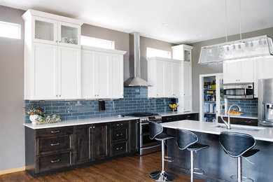 Inspiration for a transitional kitchen remodel in Denver