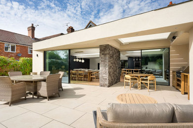 This is an example of a medium sized contemporary patio in Berkshire.