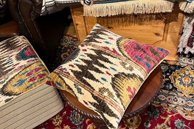 Feather cushions