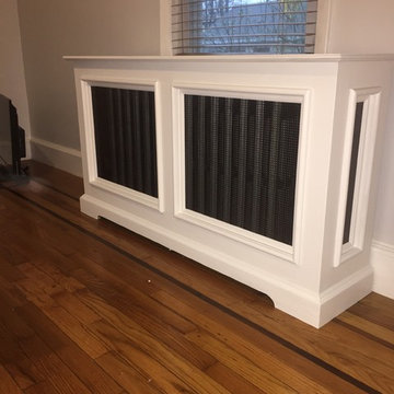 Custom built radiator covers