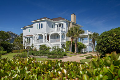 Inspiration for a timeless exterior home remodel in Other