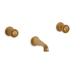 Melon Wall Mount Tub Set - Bathtub Faucets