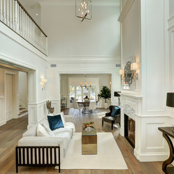 Living Room - Meticulously Detailed Cape Cod Home in Manhattan Beach, CA