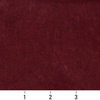 Burgundy Solid Microfiber Stain Resistant Upholstery Fabric By The Yard