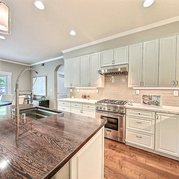 Traditional Kitchen with Contemporary Upgrades