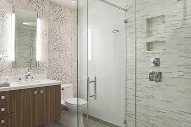 Bathroom - contemporary bathroom idea in Los Angeles