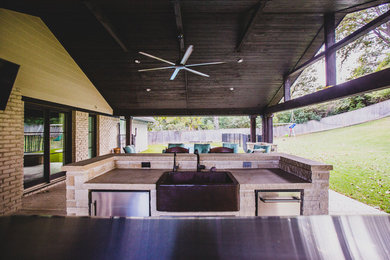 Inspiration for a patio remodel in Dallas