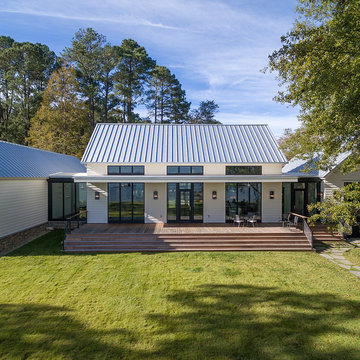 Modern Farmhouse on Lake Murray