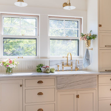 Classic portland kitchen designed by Annie Wise Design