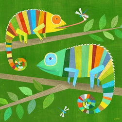 Rainbow Jungle Themed Kid's Room - Kids Decor