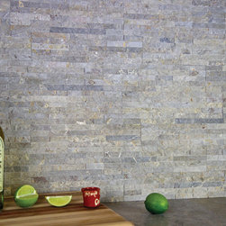 Golden Slate Backsplash - Mosaic Tile