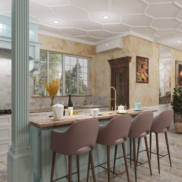 Two-family Jewish traditional house in Brooklyn