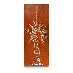 Xanthoria Panel - Metal Wall Art