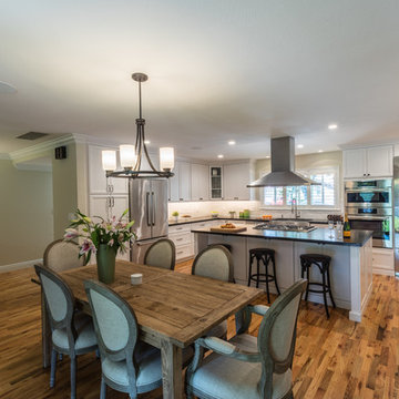 Classic Traditional White Kitchen Remodel