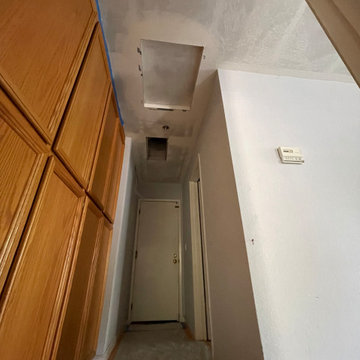 Condo Facelift, paint, smooth ceiling, can lights