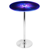 LumiSource Spyra Light Up Adjustable Bar Table