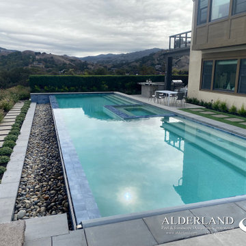 Sonora Rd. Moraga, Child safe infinity edge pool with a view.