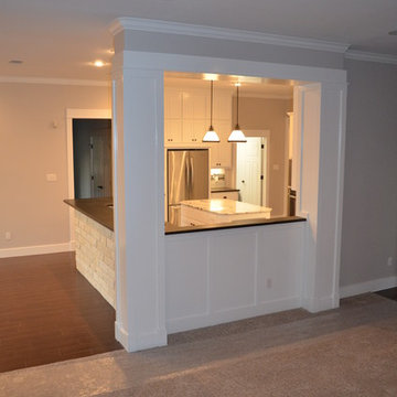 Custom Craftsman Style Kitchen and Dining