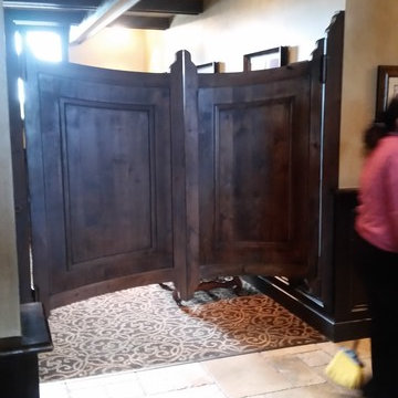 Saloon Doors in a restaurant