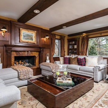 Ralph Lauren Inspired Living Room