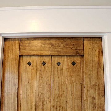DIY Rustic Pantry Pocket Door