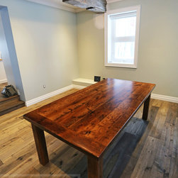 Reclaimed Wood Harvest Tables - Products