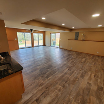 Finished basement