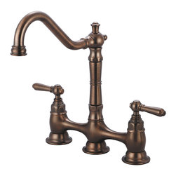 Americana Kitchen Bridge Faucet - 2AM500-ORB - Kitchen Faucets