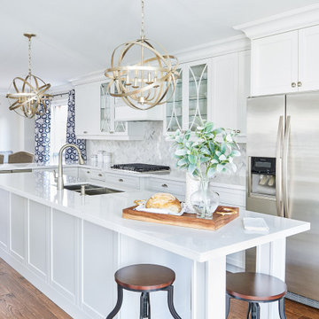 WHITE KITCHEN MAIN FLOOR RENO
