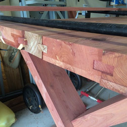 X Design Farm House Table - Dining Tables