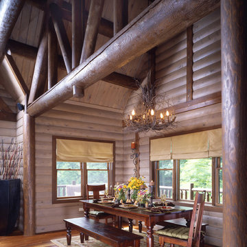 Blue Ridge Mountain Log Cabin
