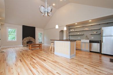 Kitchen - contemporary kitchen idea in Nashville