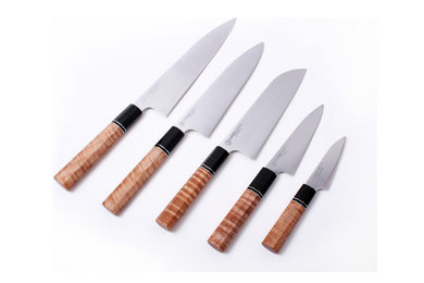 Traditional 5-Piece Japanese Wa Knife Set