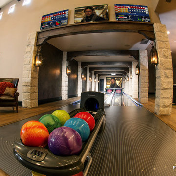 Bowling Lanes for Texas Residence