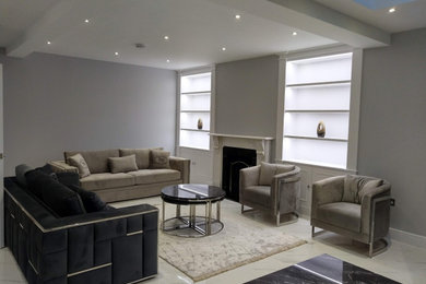 This is an example of a living room in London.