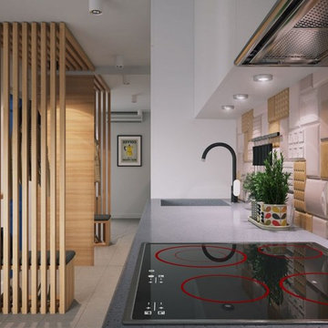 Thiết kế nội thất tiện nghi cho căn hộ nhỏ