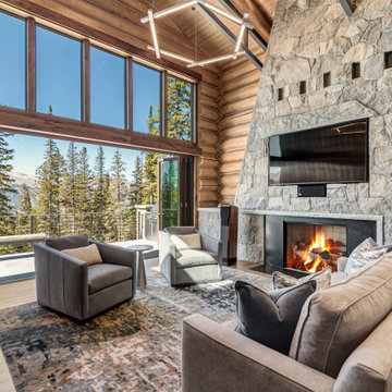 Breckenridge Contemporary Log Cabin