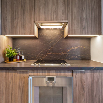 Honolulu Condo Galley Kitchen