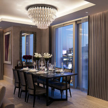 recessed curtain rails