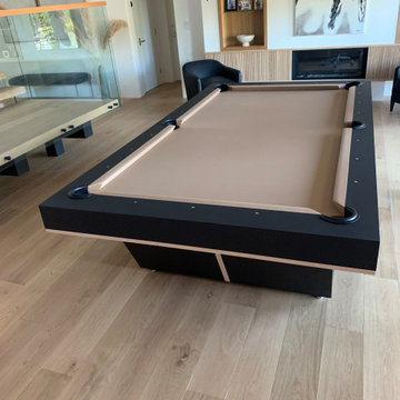 Custom Billiards Table for California Game Room