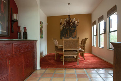 Southwest dining room photo in Other